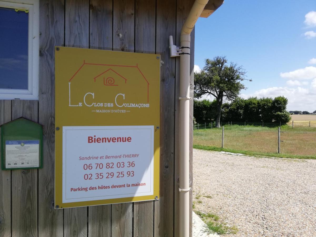 Chambres D'Hotes " Le Clos Des Colimacons " Maniquerville Εξωτερικό φωτογραφία